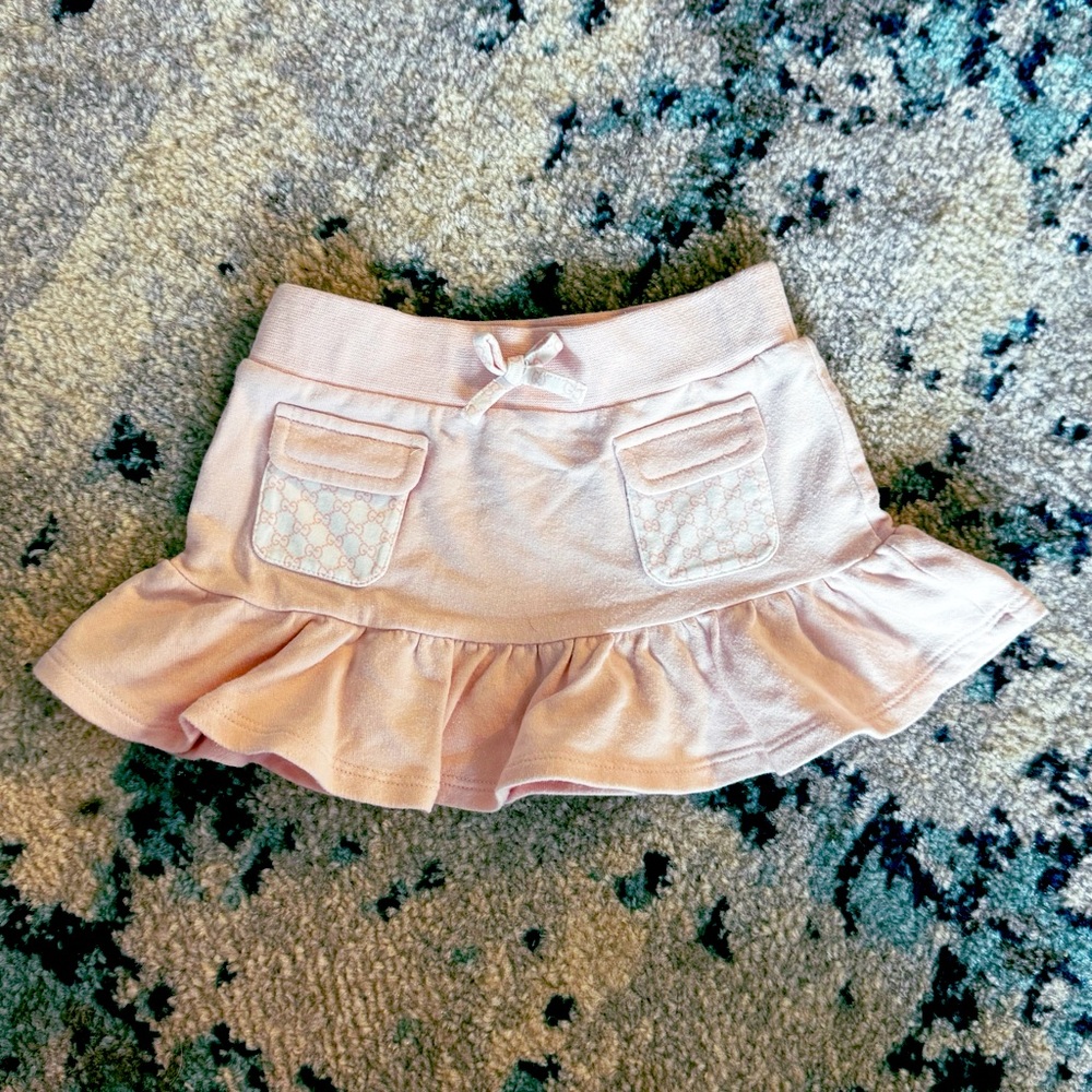 Gucci Baby/toddler Mini Skirt, Light Pink, size 9/12